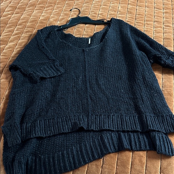 Women's Black Free People Sweater - Picture 1 of 5